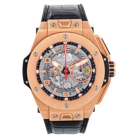 Hublot Big Bang Ferrari Unico Rose Gold limited edition.